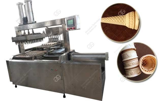 Full Automatic Wafer Ice Cream Cone Machine Supplie