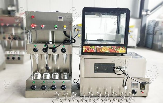 Instructions of Pizza Cone Machine in Factory Price