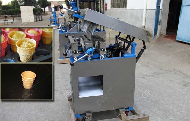 wafer cone making machine