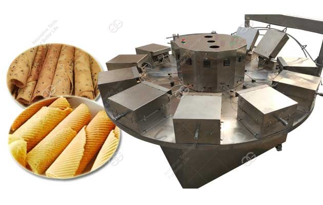 automatic egg roll making machine