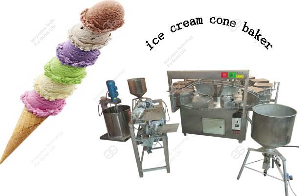 sugar cone baking machine