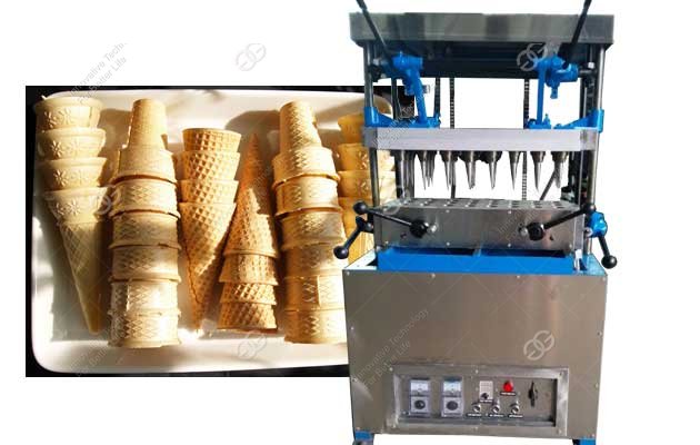 wafer ice cream cone machine