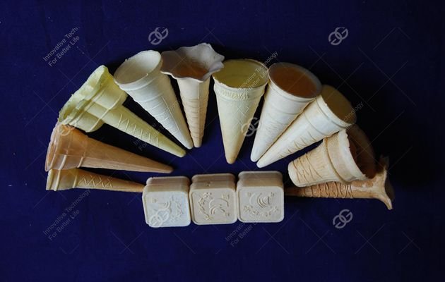 ice cream cones shapes