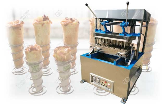 pizza cone maker machine