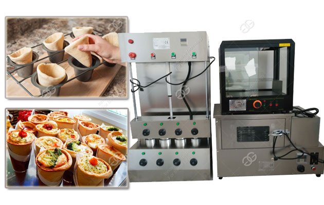 Electric Automatic Pizza Cone Making Machine|Buy Pi